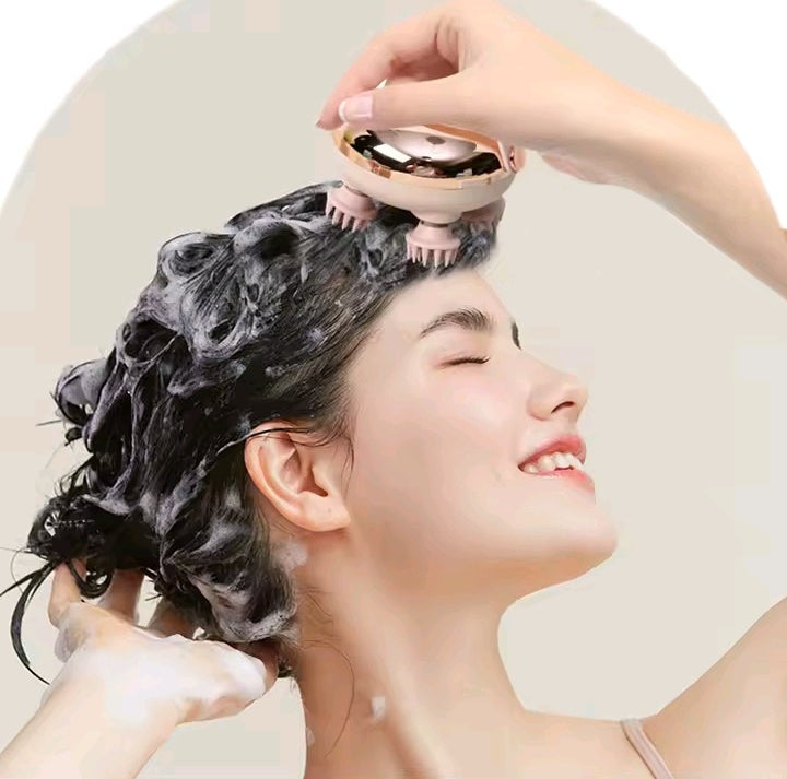 Rechargeable Waterproof Head Massager Electric Scalp Massager