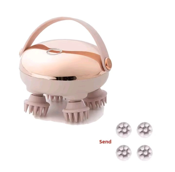 Rechargeable Waterproof Head Massager Electric Scalp Massager