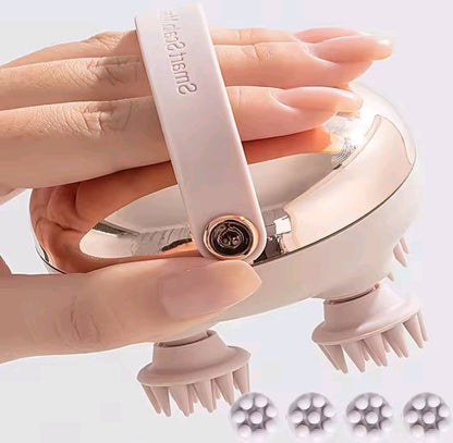 Rechargeable Waterproof Head Massager Electric Scalp Massager